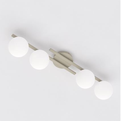 KAIRO Ceiling Light 4xE14/10W/230V Beige