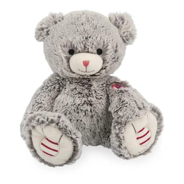 Kaloo - Plush toy with melody ROUGE bear