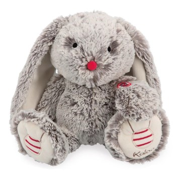 Kaloo - Plush toy with melody ROUGE bear