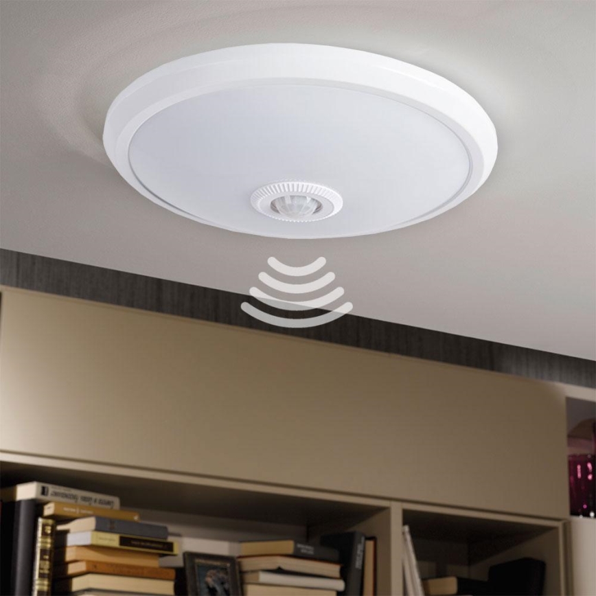 LED ceiling light with sensor LED/14W/230V 4000K