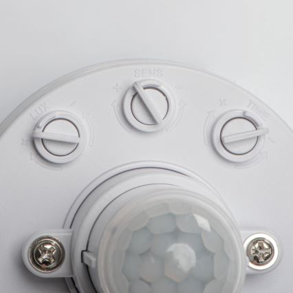 LED ceiling light with motion and dusk sensor FOGLER LED/17W/230V, Ø 33 cm