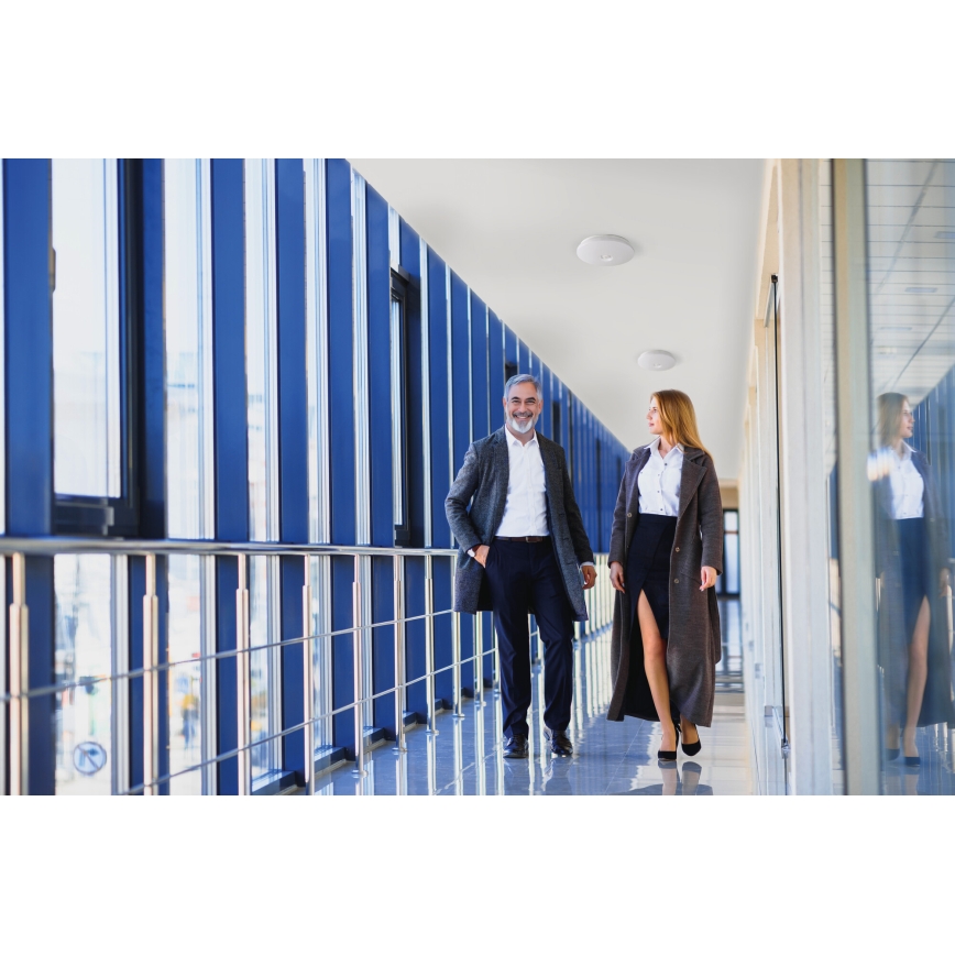 LED Ceiling Light with Motion and Dusk Sensor FOGLER LED/24W/230V Ø 38 cm