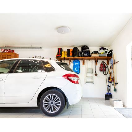 LED Ceiling Light with Motion and Dusk Sensor FOGLER LED/24W/230V Ø 38 cm