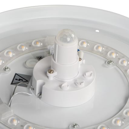 LED Ceiling Light with Motion and Dusk Sensor FOGLER LED/24W/230V Ø 38 cm