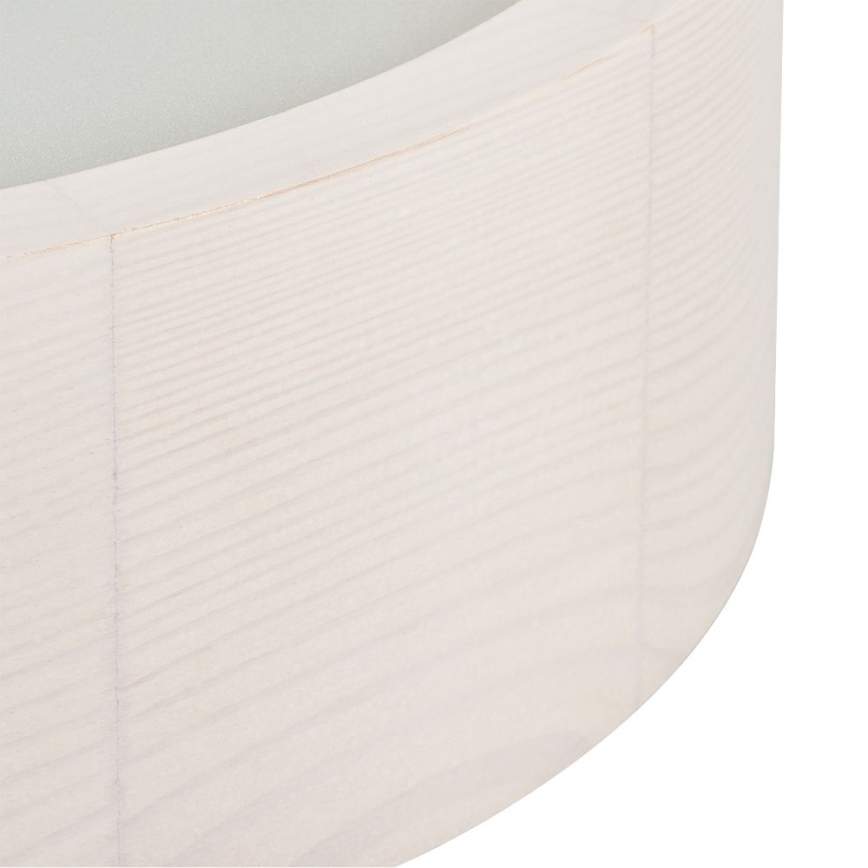 Ceiling light JASMIN 2xE27/20W/230V ø 37,5 cm white oak