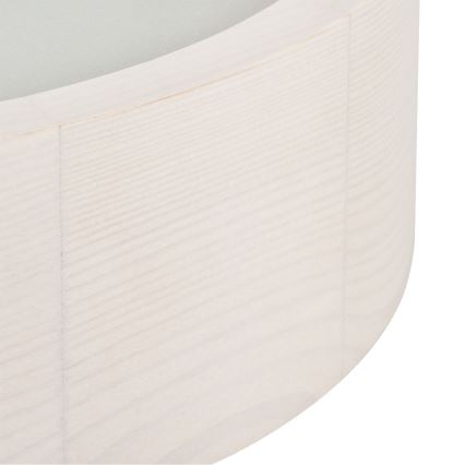 Ceiling light JASMIN 3xE27/20W/230V ø 47,5 cm white oak