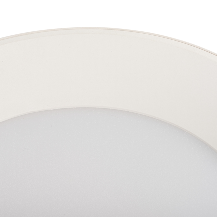 LED Spotlight SONOR LED/12W/230V 3000/4000/5700K + LED/1,5W 2200K dia. 14 cm white