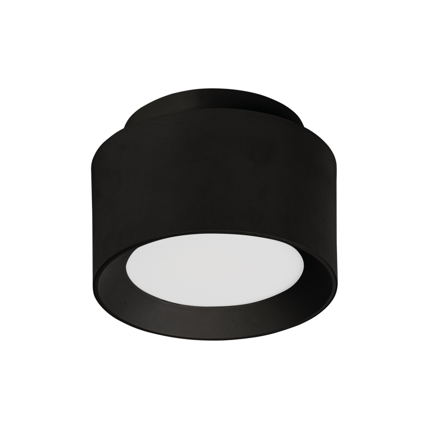 SONOR LED spotlight LED/12W/230V 3000/4000/5700K + LED/1.5W 2200K, Ø 14 cm, black
