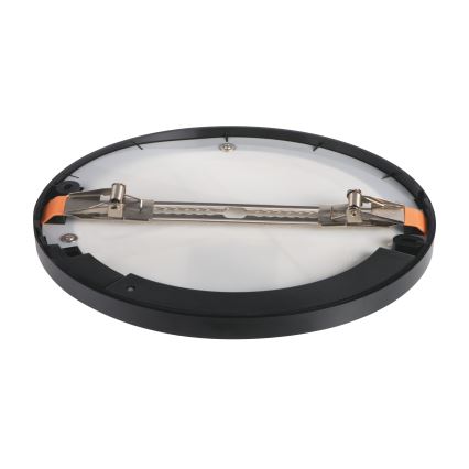 LED Ceiling/recessed light with motion sensor 2in1 ERGA LED/17W/230V 3000/4000/6500K black