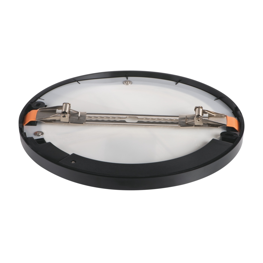 LED Ceiling/recessed light with motion sensor 2in1 ERGA LED/17W/230V 3000/4000/6500K black
