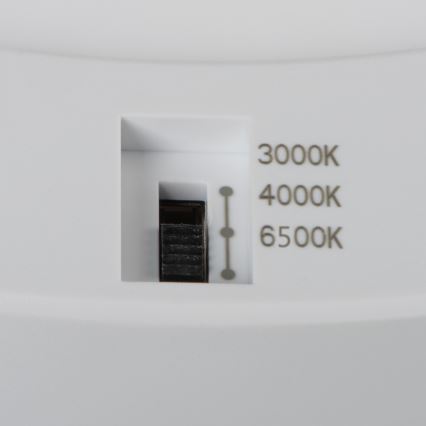 LED Ceiling/recessed light with motion sensor 2in1 ERGA LED/17W/230V 3000/4000/6500K white