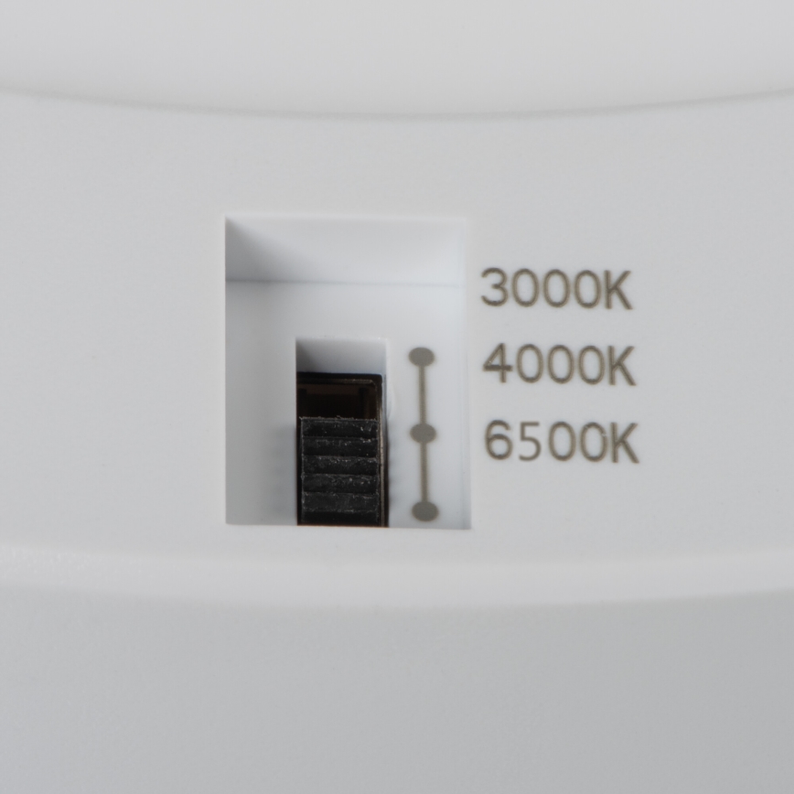 LED Ceiling/recessed light with motion sensor 2in1 ERGA LED/17W/230V 3000/4000/6500K white