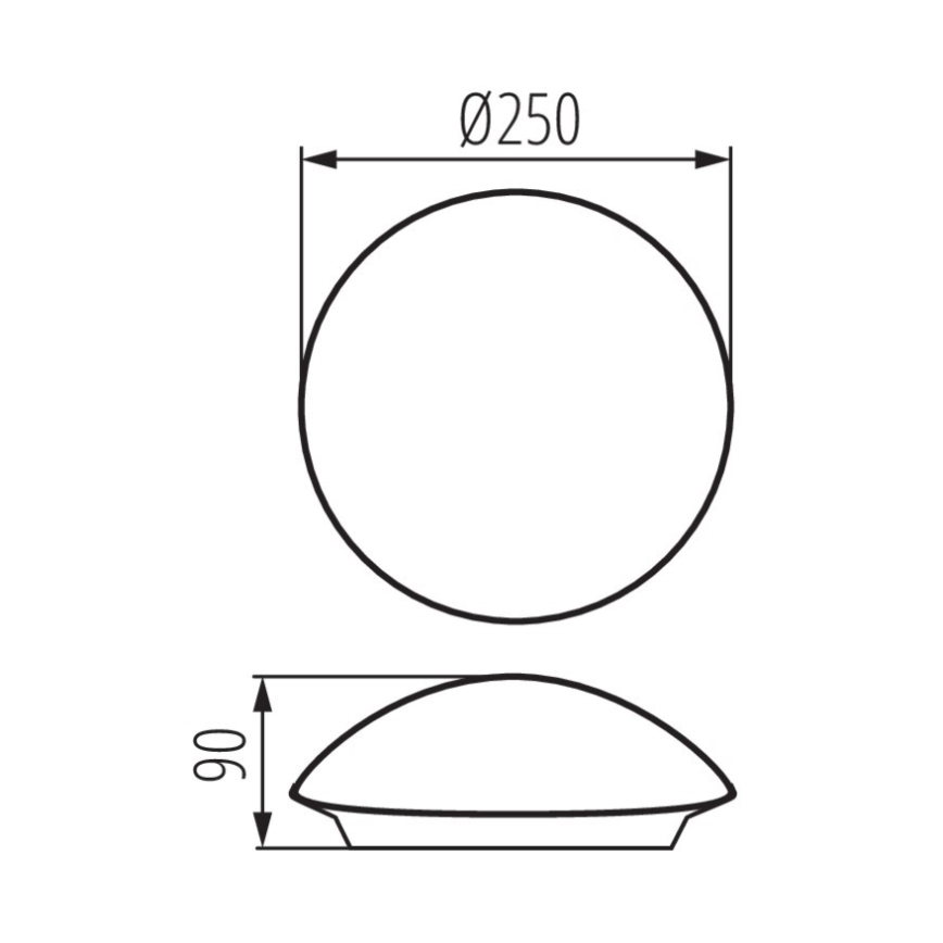 Ceiling light 1xE27/40W/230V