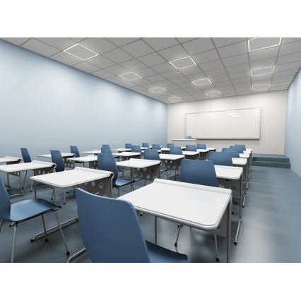LED Recessed frame AVAR LED/40W/230V 4000K 59x59 cm