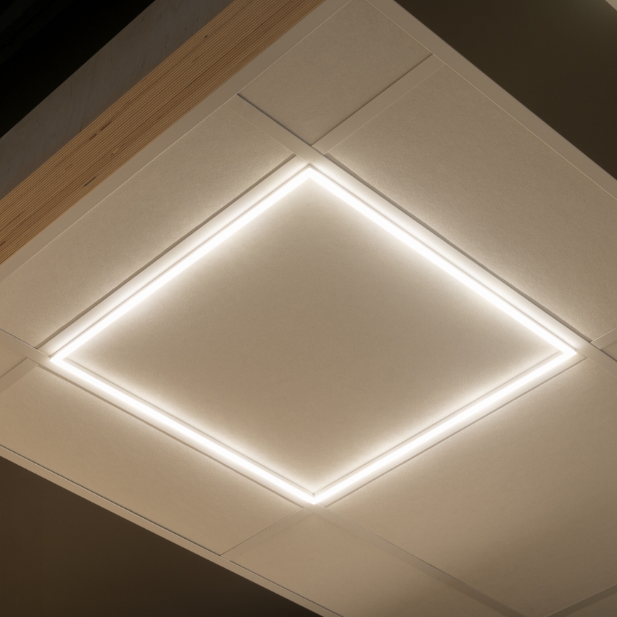 LED Recessed frame AVAR LED/32W/230V 3000/4000/6500K 59x59 cm