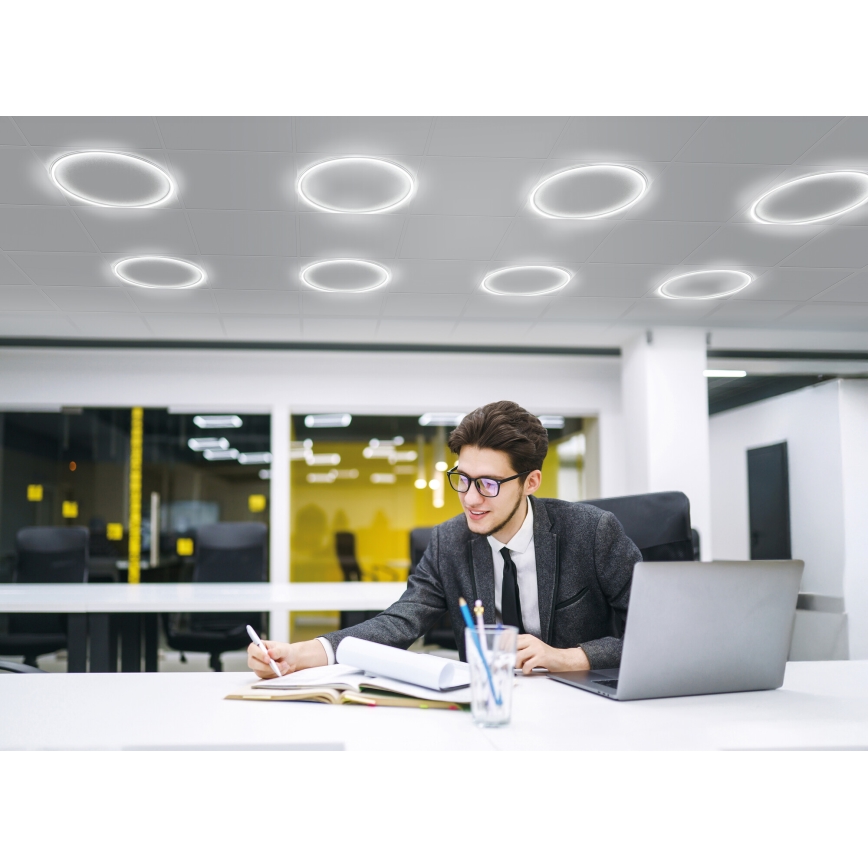 LED Recessed frame AVAR LED/40W/230V 4000K d. 59 cm