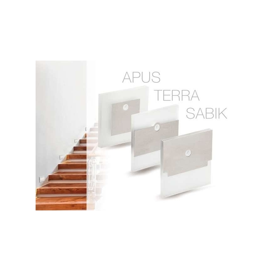 LED Staircase light with sensor APUS LED/0,8W/12V