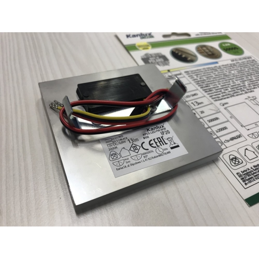 LED Staircase light with sensor APUS LED/0,8W/12V