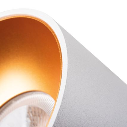 Recessed light MINI RITI 1xGU10/25W/230V white/gold