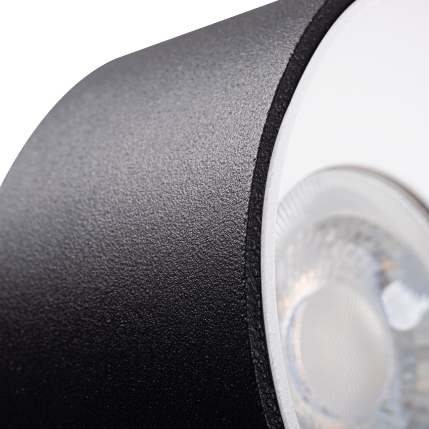 Recessed light MINI RITI 1xGU10/25W/230V black/white