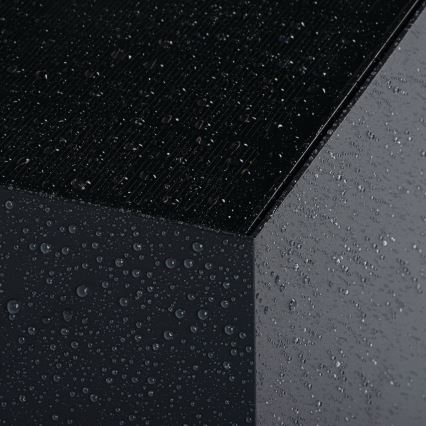 LED Solar Wall Light with Sensor REKA LED/3W/3,7V 1800 mAh 3000/4000/6500K IP65 Black