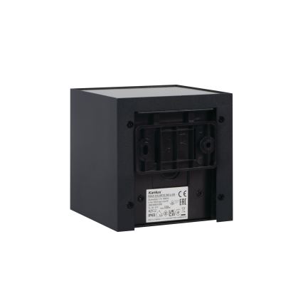 LED Solar Wall Light with Sensor REKA LED/3W/3,7V 1800 mAh 3000/4000/6500K IP65 Black