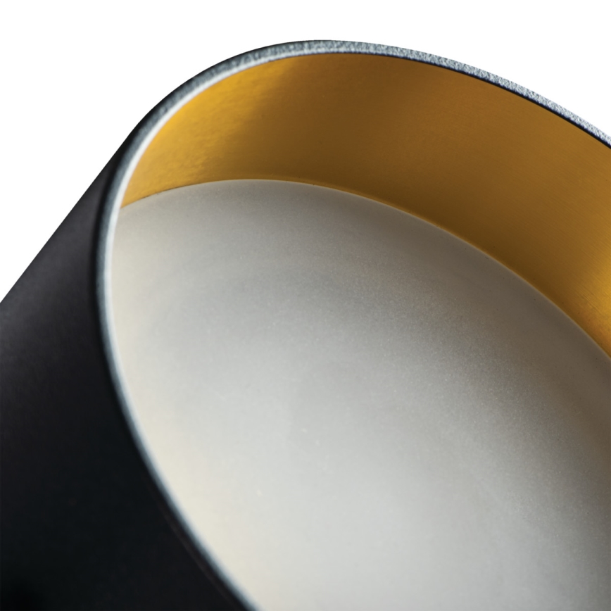 Recessed spotlight GOVIK GU10/10W black/gold