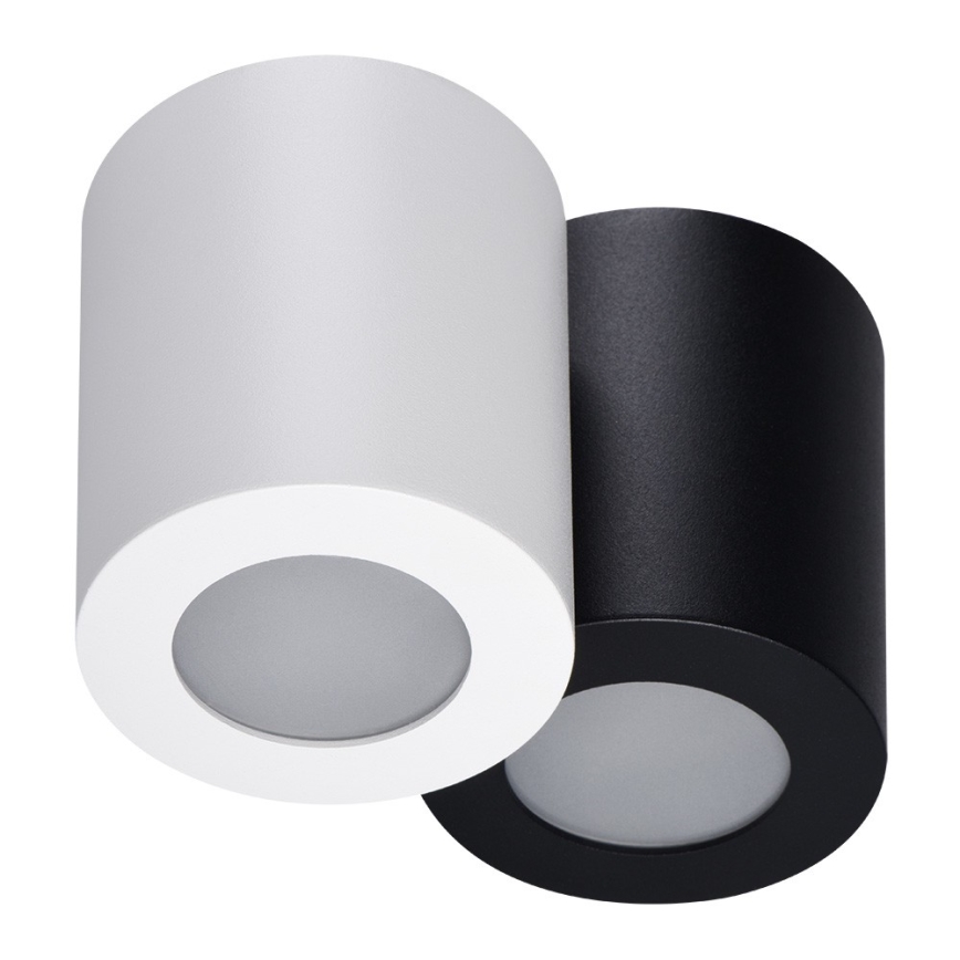 Bathroom ceiling light SANI 1xGU10/10W/230V IP44 black