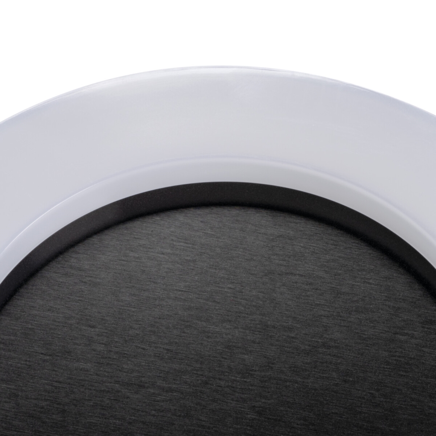 LED Outdoor ceiling light TURA LED/24W/230V 4000K IP54 black