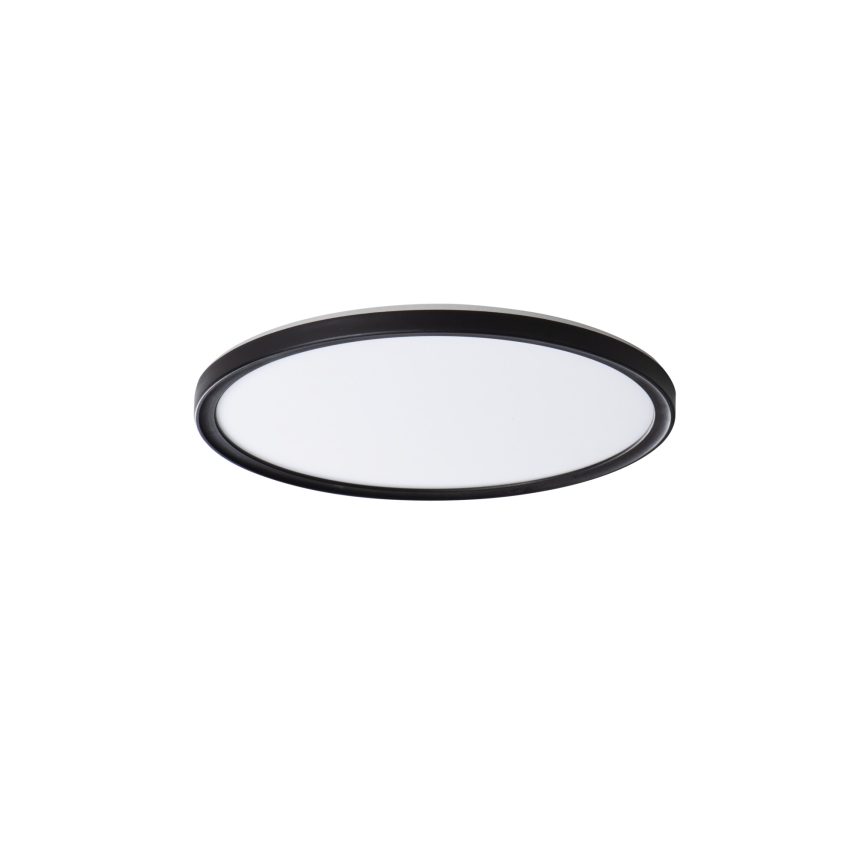 LED Bathroom ceiling light AZPO LED/11,8W/230V d. 22,5 cm IP54 black