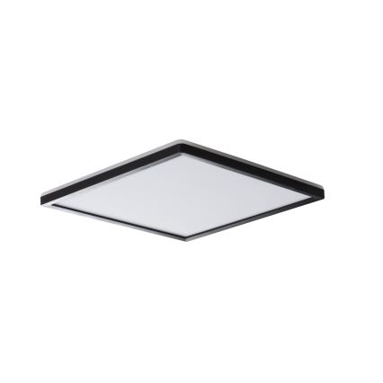 LED Bathroom ceiling light AZPO LED/17,5W/230V IP54 black