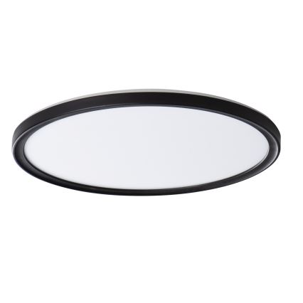 LED Ceiling Light AZPO LED/22W/230V 3000/4000/6000K Ø 42 cm IP54 black