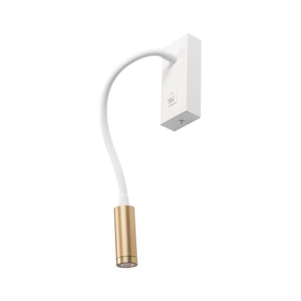 TONIL Flexible LED Lamp, 3.3 W / 230 V — White/Gold