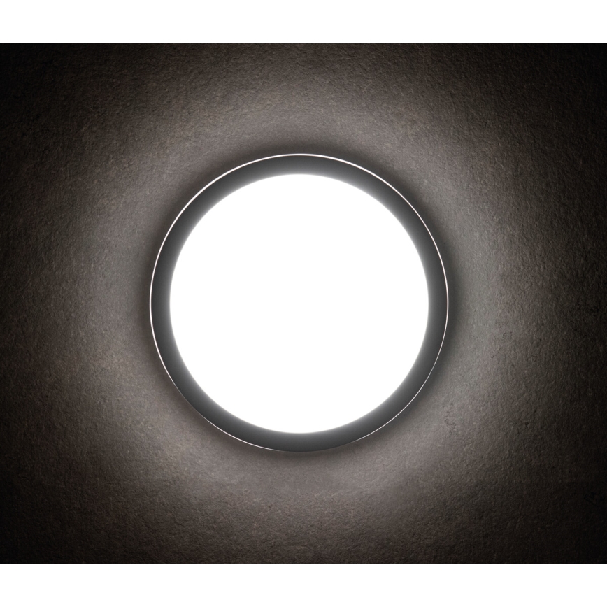 LED Outdoor light with a sensor BENO LED/18W/230V 4000K anthracite IP54