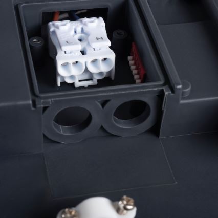 LED Outdoor light with a sensor BENO LED/18W/230V 4000K anthracite IP54
