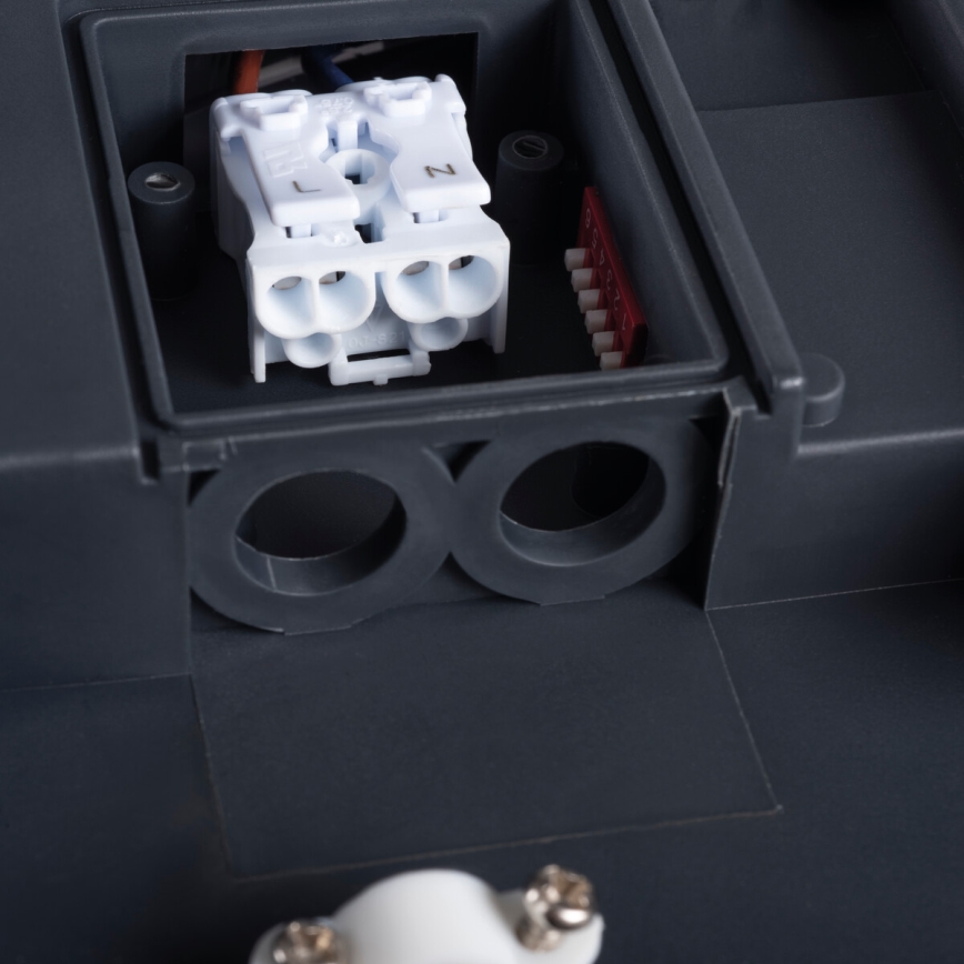 LED Outdoor light with a sensor BENO LED/18W/230V 4000K anthracite IP54