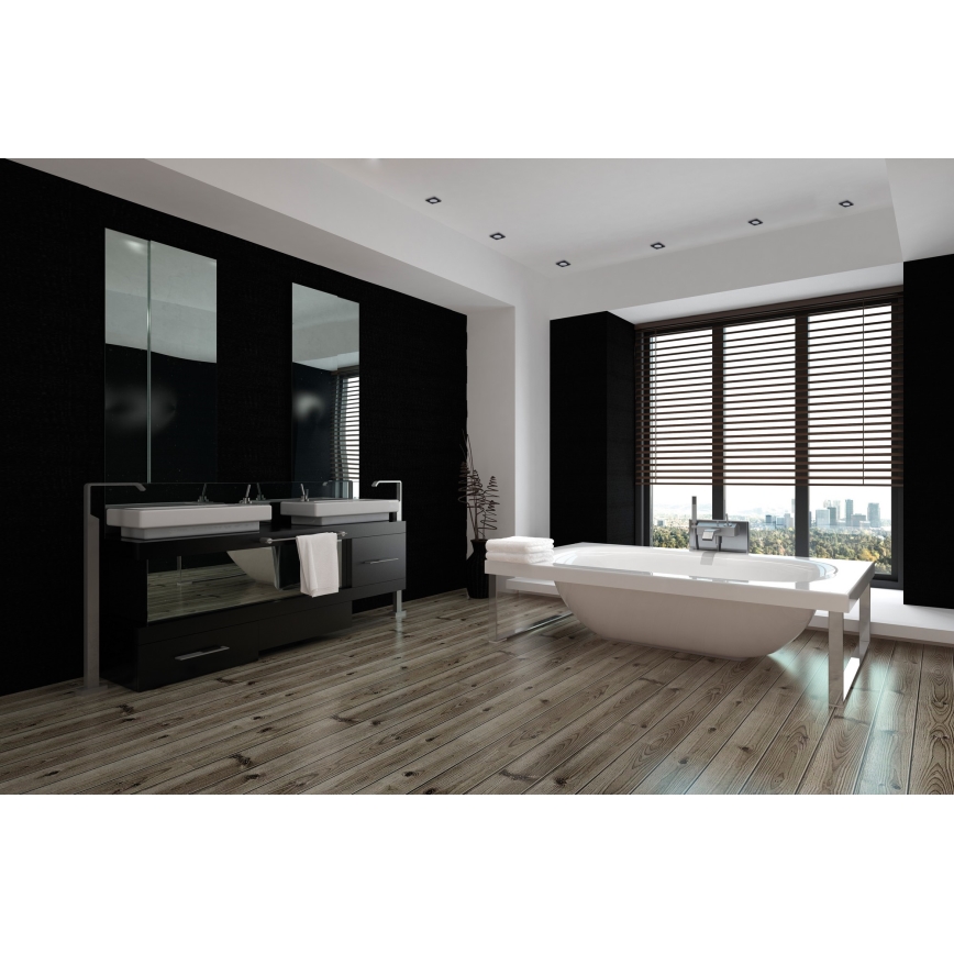 Bathroom recessed light FLINI 10W IP44 black