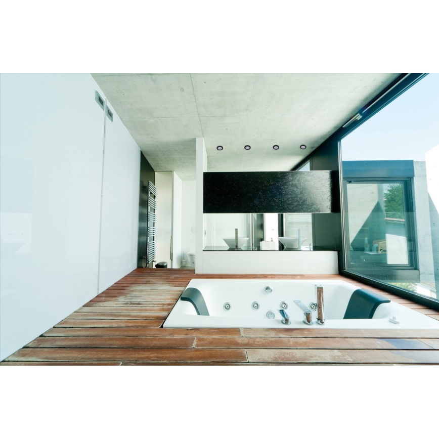 Bathroom recessed light FLINI 10W IP44 black