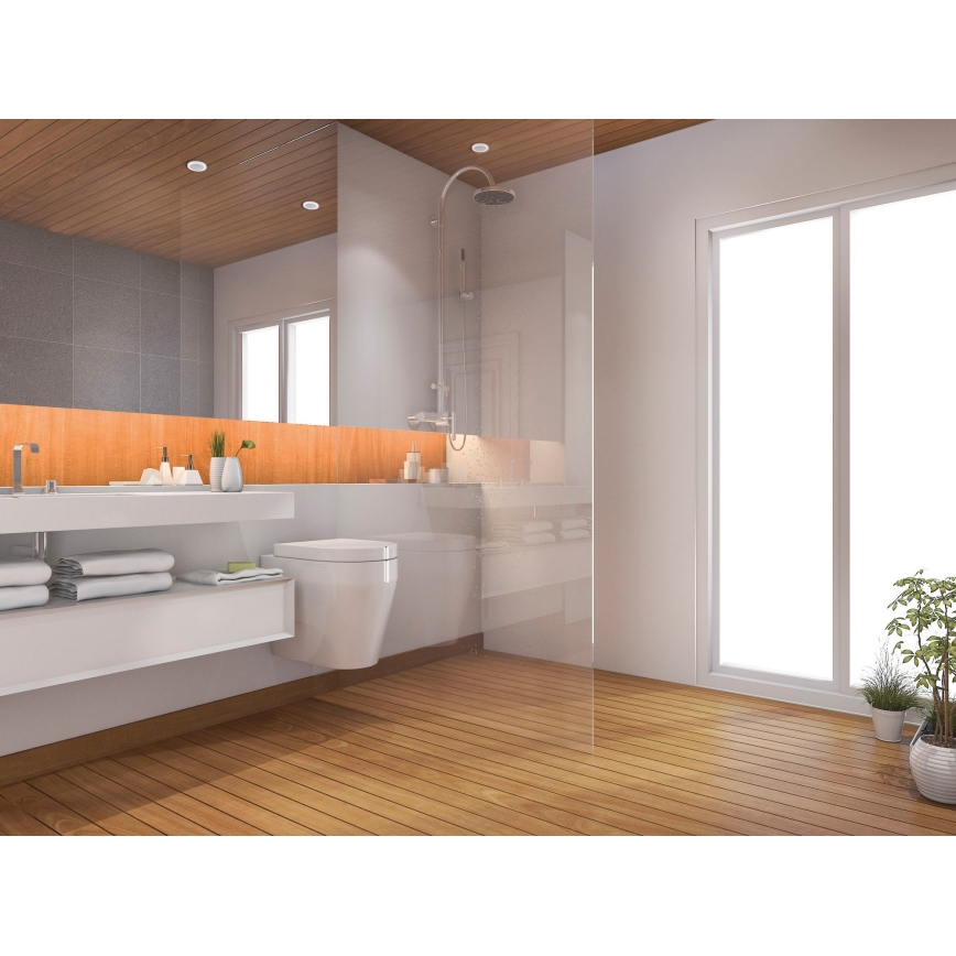 Bathroom recessed light FLINI 10W IP44 white