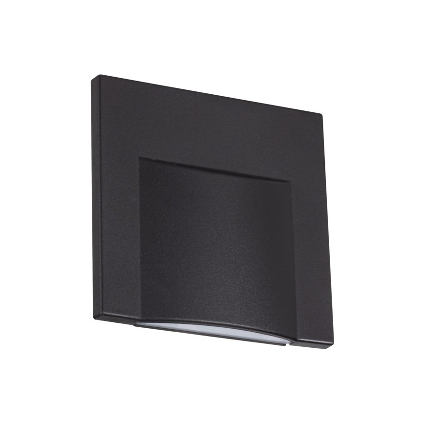 LED Staircase lighting ERINUS LED/0,8W/12V 3000K black
