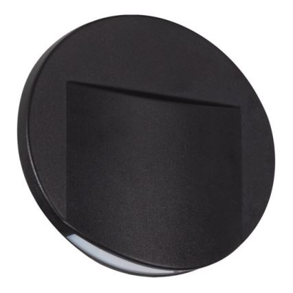 LED Staircase lighting ERINUS LED/0,8W/12V 3000K black