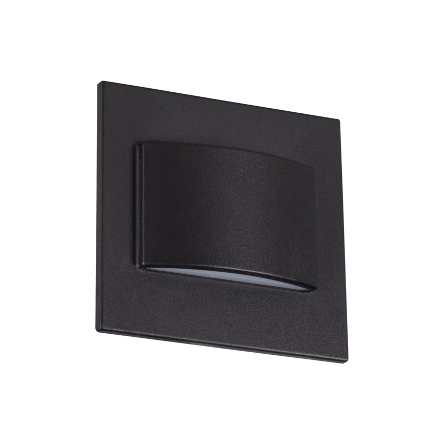 LED Staircase lighting ERINUS LED/1,5W/12V 4000K black