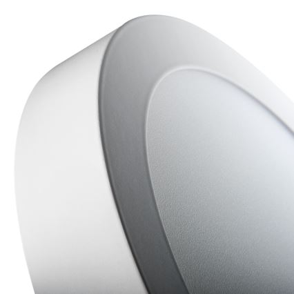 LED Ceiling light CARSA LED/6W/230V 4000K white d. 11,9 cm