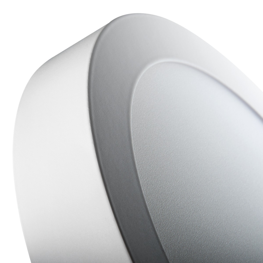 LED Ceiling light CARSA LED/6W/230V 4000K white d. 11,9 cm