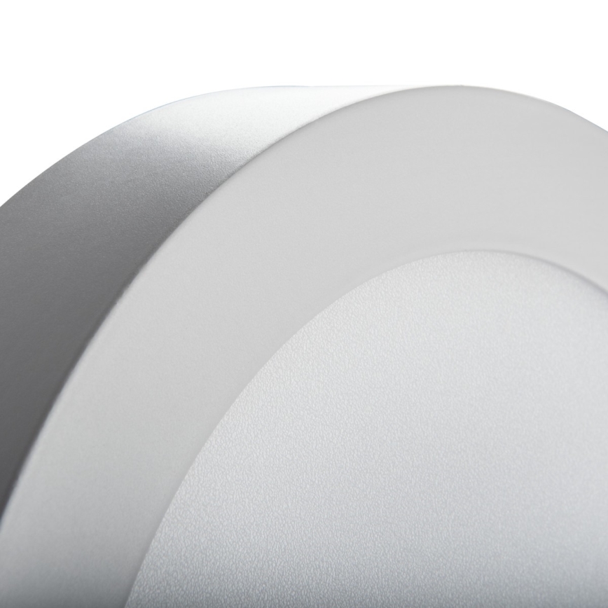 LED Ceiling light CARSA LED/6W/230V 4000K white d. 11,9 cm