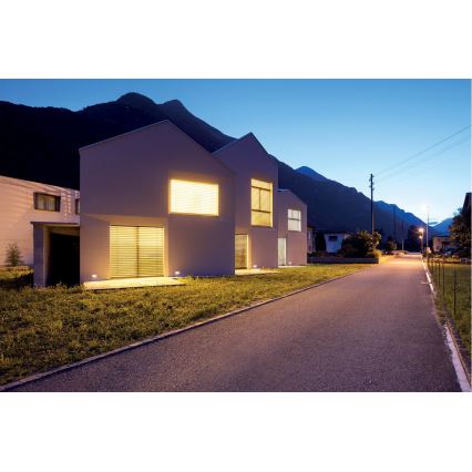 LED Built-in light GLASI LED/3W/230V 4000K IP44 black