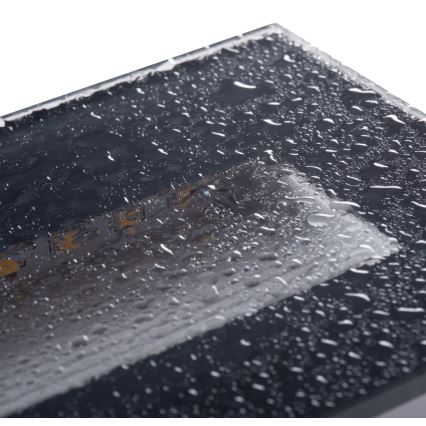 LED Built-in light GLASI LED/3W/230V 4000K IP44 anthracite