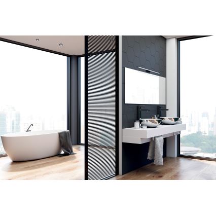 LED Bathroom mirror lighting ASTIM LED/12W/230V IP44 black