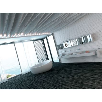 LED Bathroom mirror lighting ASTIM LED/12W/230V IP44 black