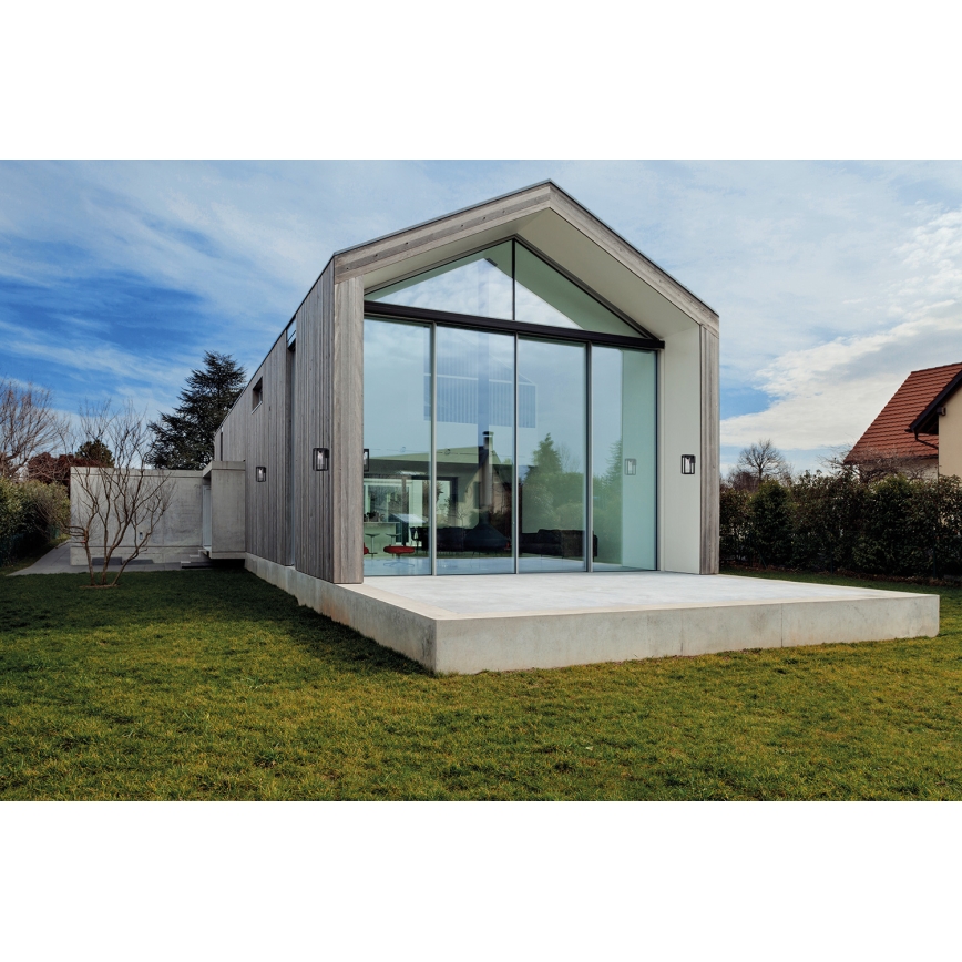 Outdoor wall light with a sensor VIMO 1xE27/15W/230V IP44